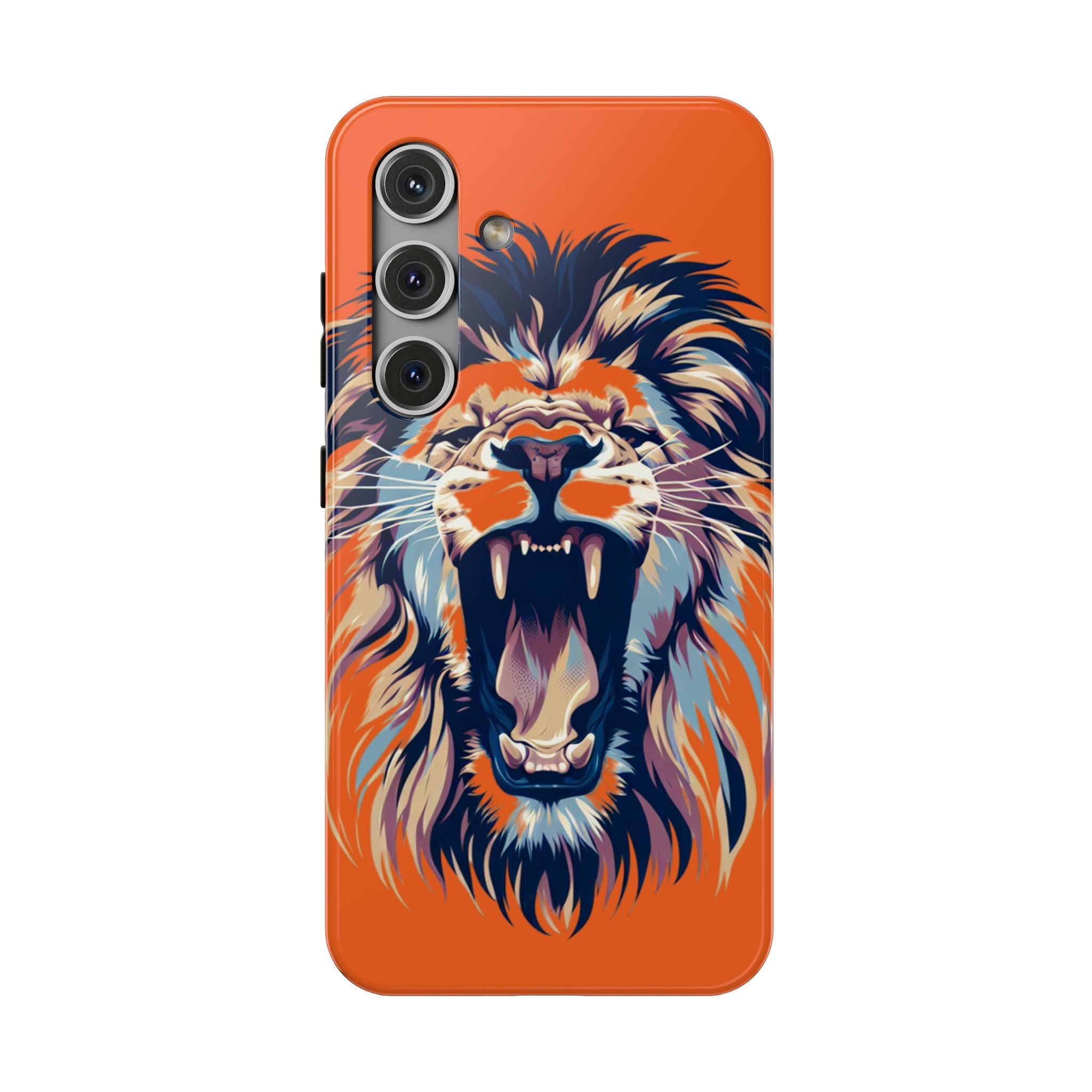 Wild Roar Lion Impact Resistant Phone Case