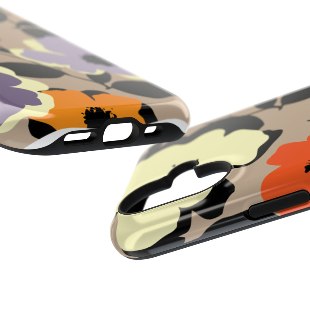 Floral Impact-Resistant Phone Case