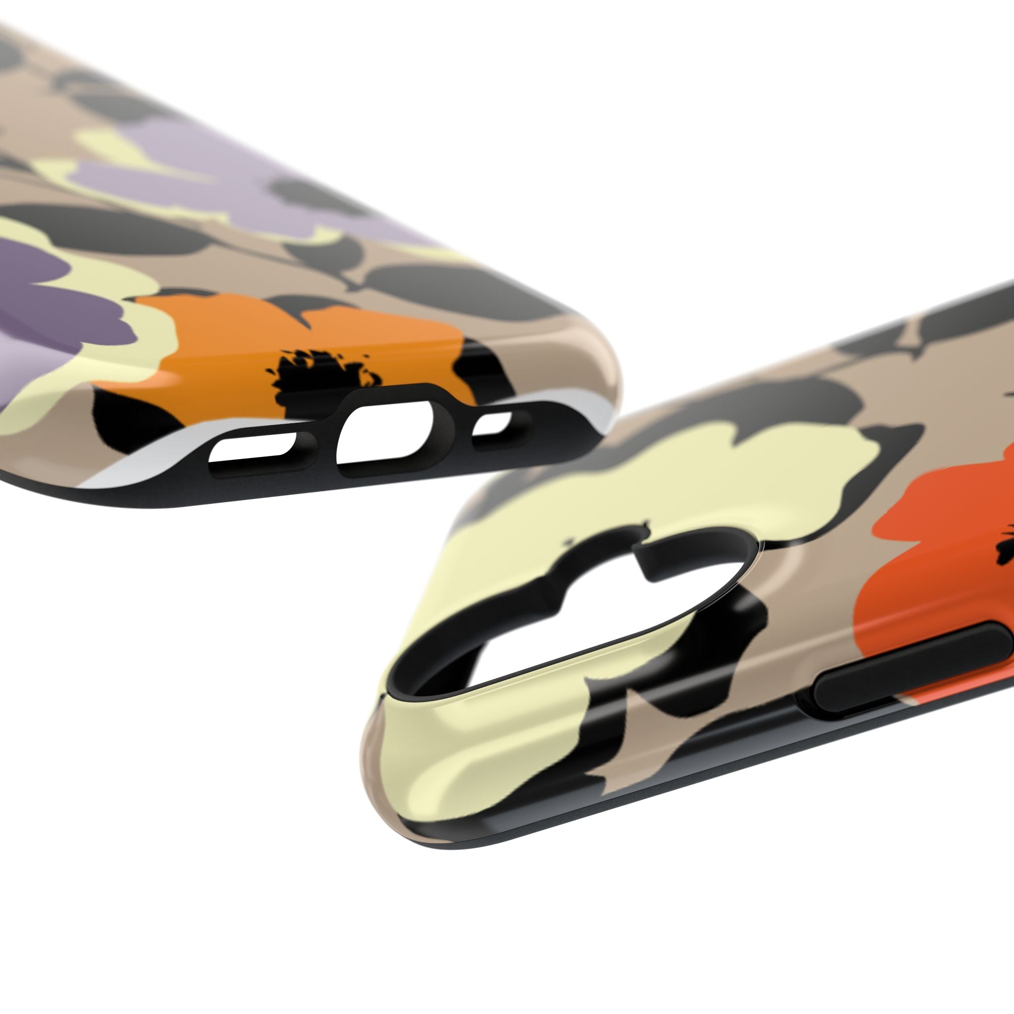 Floral Impact-Resistant Phone Case