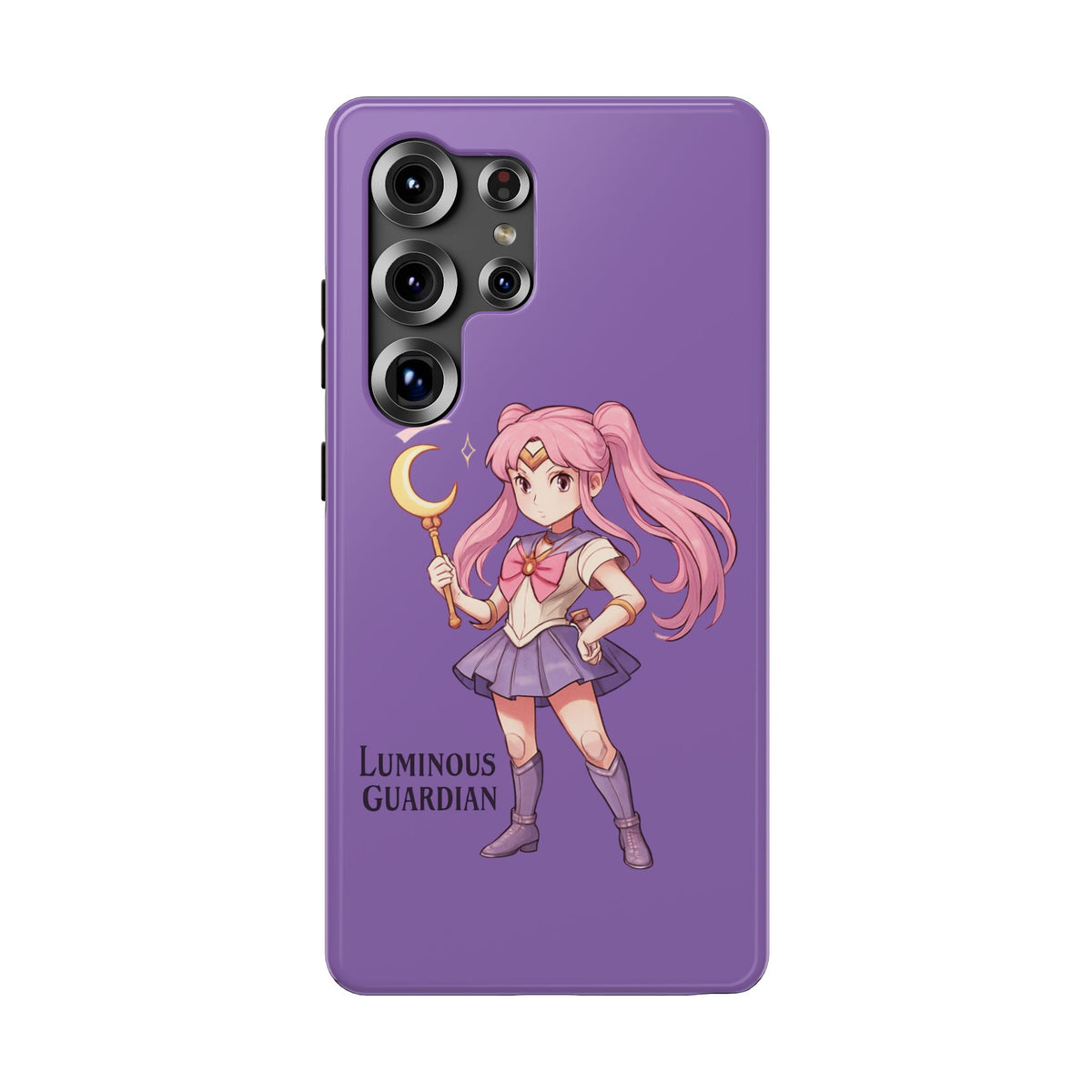 Luminous Guardian Phone Case, Impact-Resistant
