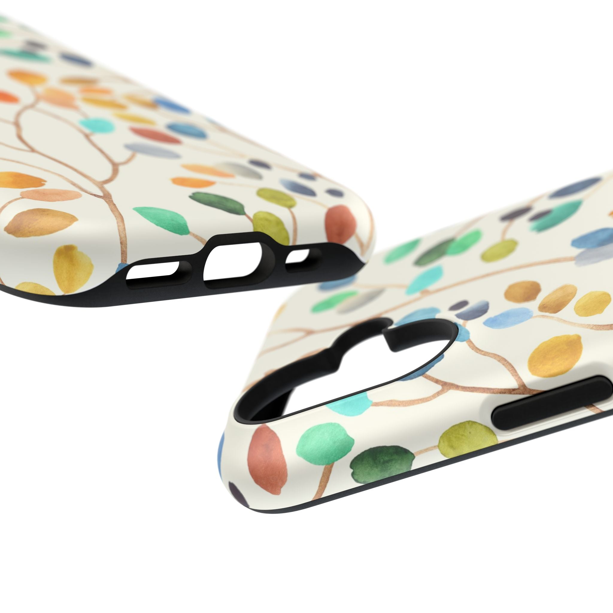 Vibrant Floral Phone Cases Impact-Resistant