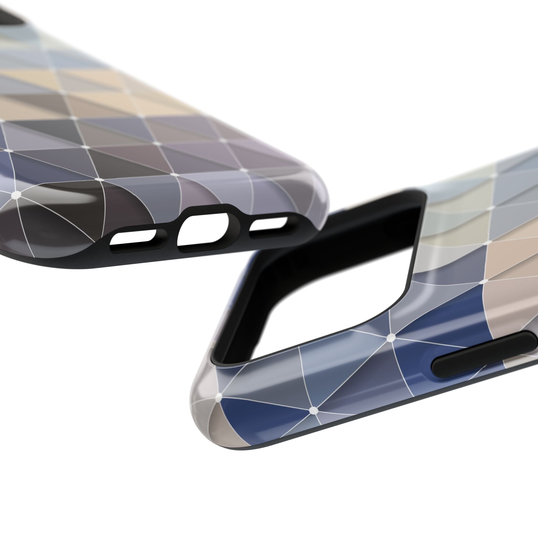 Geometric Phone Case - Stylish Impact-Resistant