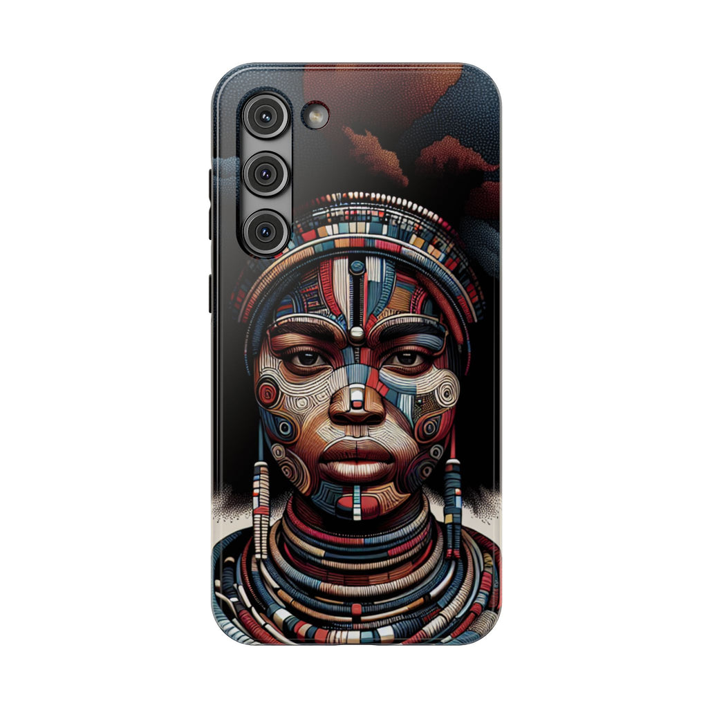 Cultural Art Impact Resistant Phone Case for iPhone/Samsung