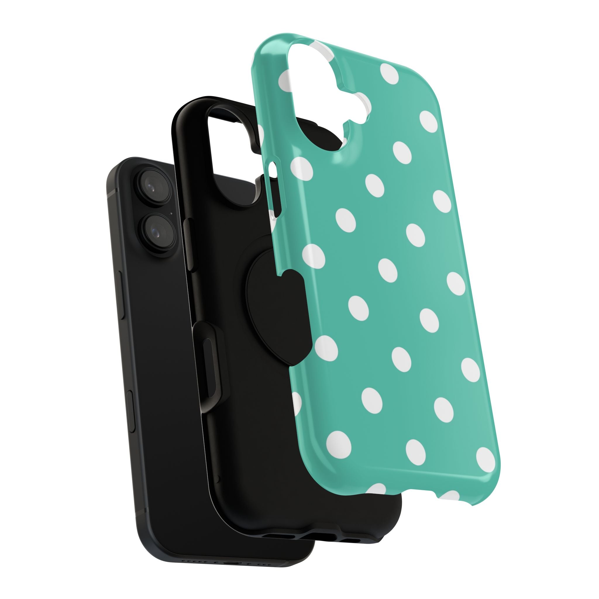 Polka Dot Impact-Resistant Phone Case