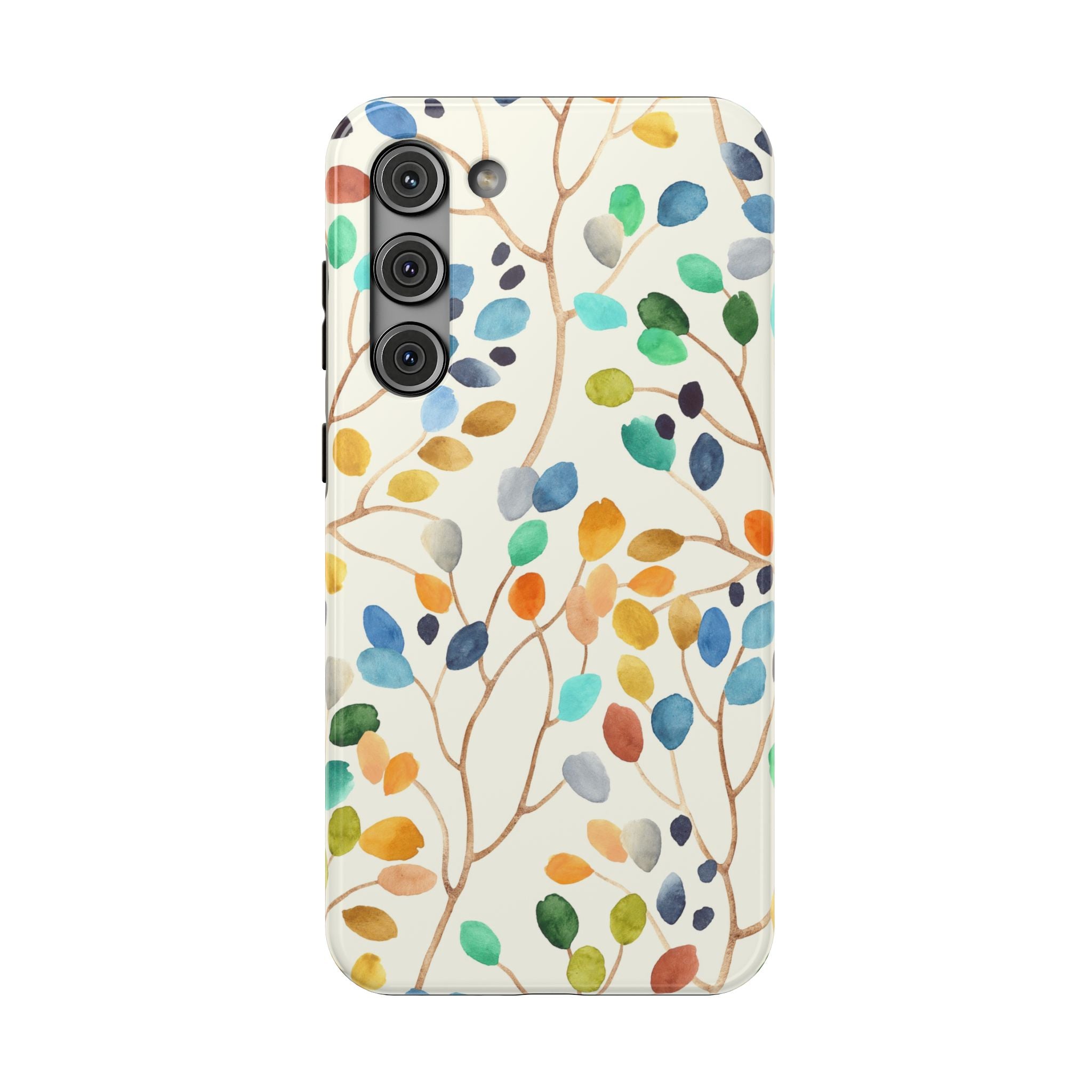 Vibrant Floral Phone Cases Impact-Resistant