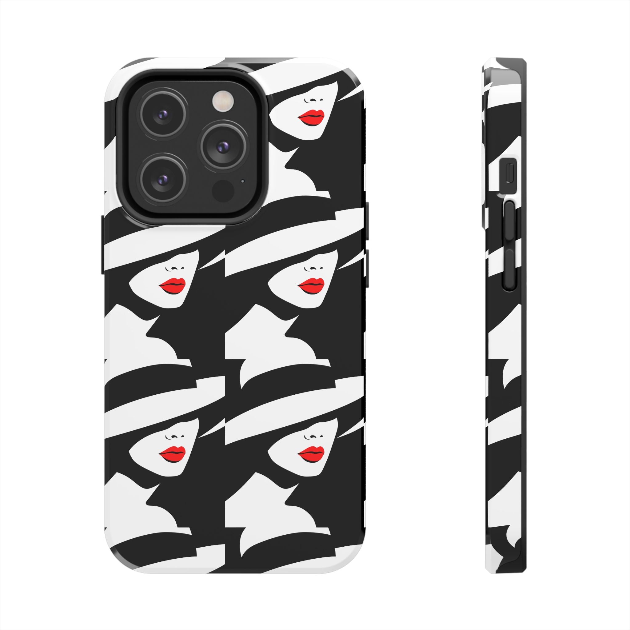 Retro Chic Tough Phone Case