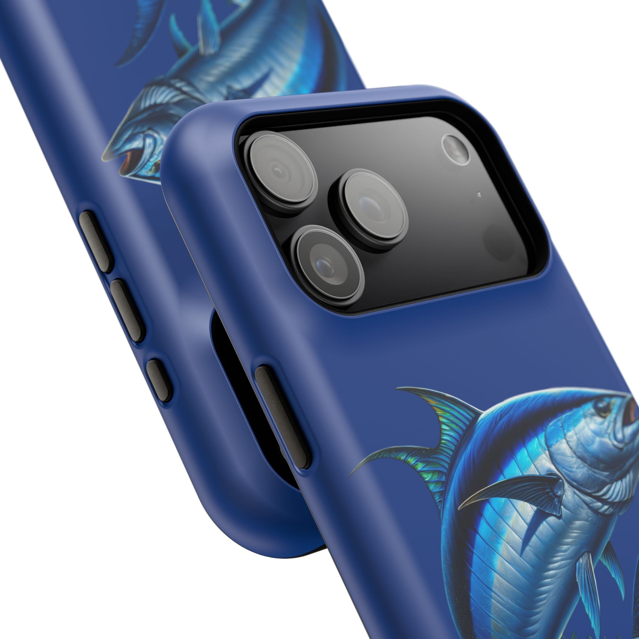 Impact Resistant Phone Case - Blue Fin