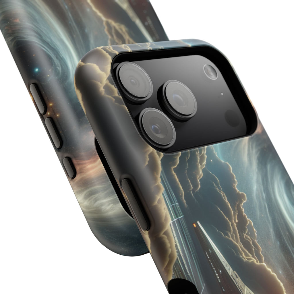 Cosmic Space Ship Impact Resistant Phone Case