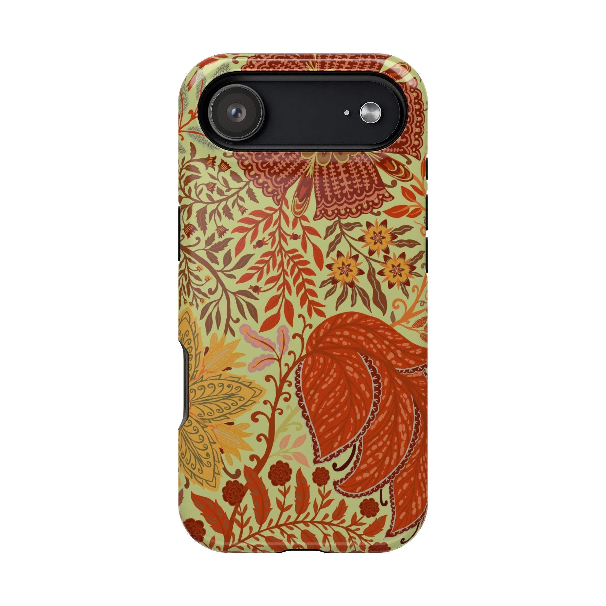 Floral Paisley Magnetic Impact-Resistant Phone Case