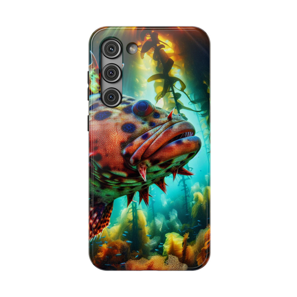 Sea Life Phone Case — Colorful Underwater Fish Impact-Resistant Case