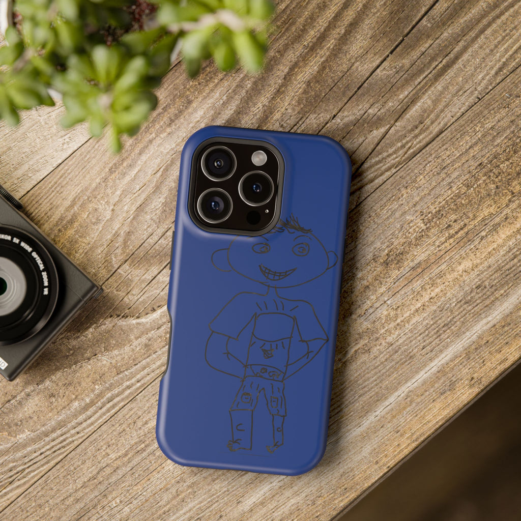 Kid's Drawing Impact Resistant Tough Phone Case