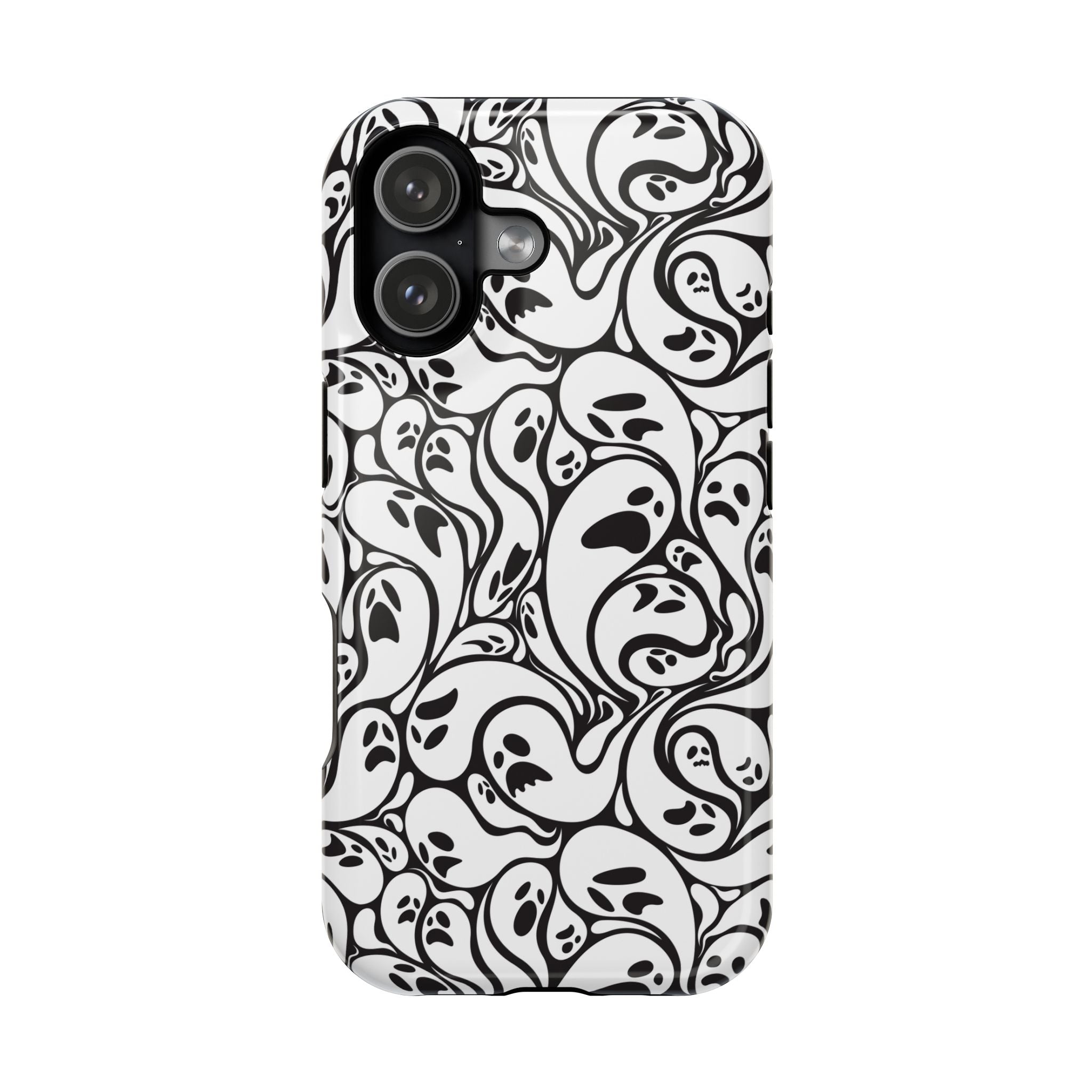 Halloween Ghostly Vibes Impact-Resistant Phone Case