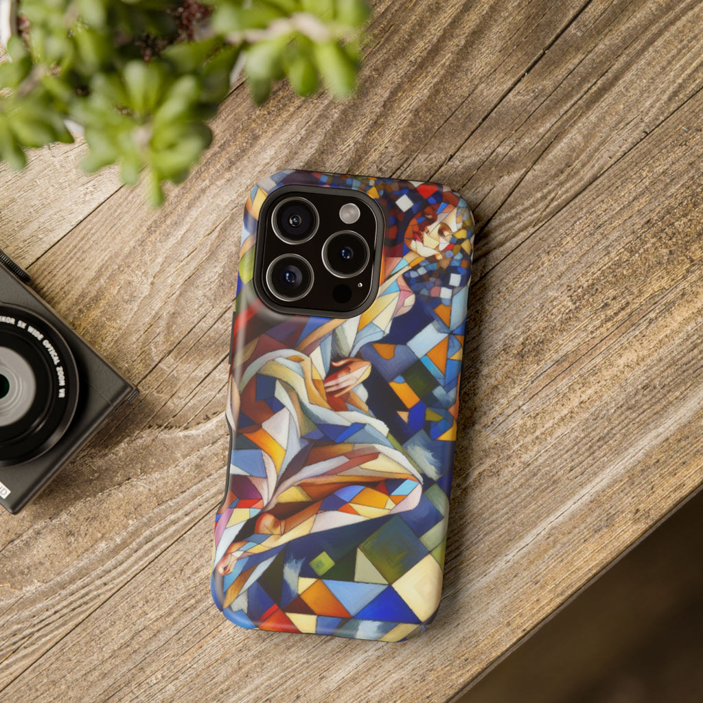 Impact Resistant Phone Case - Beautiful Woman Abstract Design