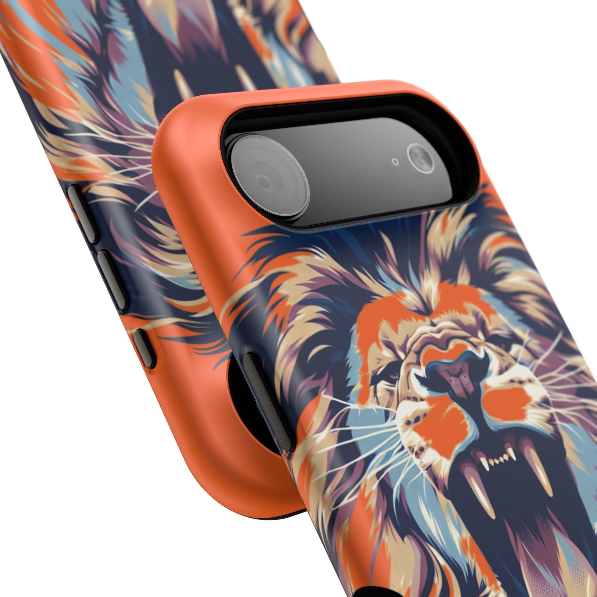 Wild Roar Lion Impact Resistant Phone Case
