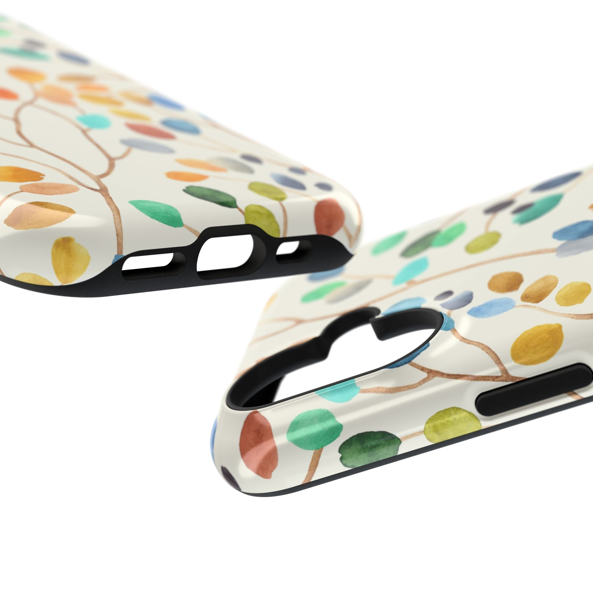 Vibrant Floral Phone Cases Impact-Resistant