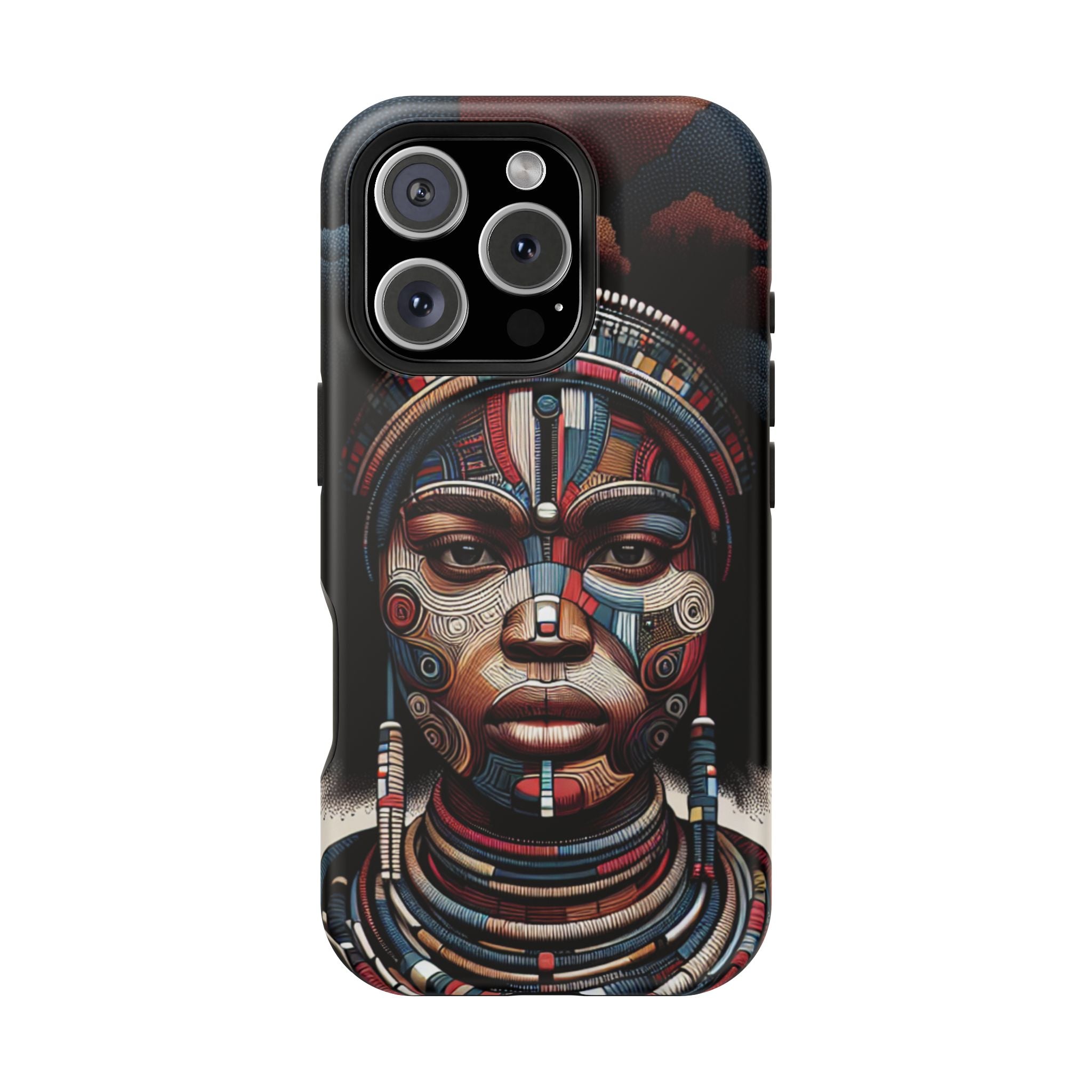 Cultural Art Impact Resistant Phone Case