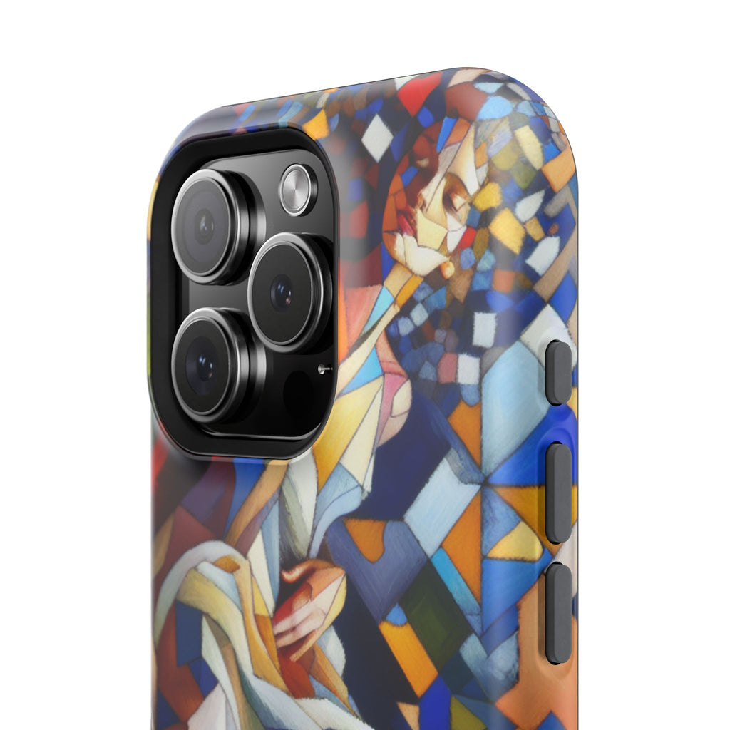 Impact Resistant Phone Case - Beautiful Woman Abstract Design