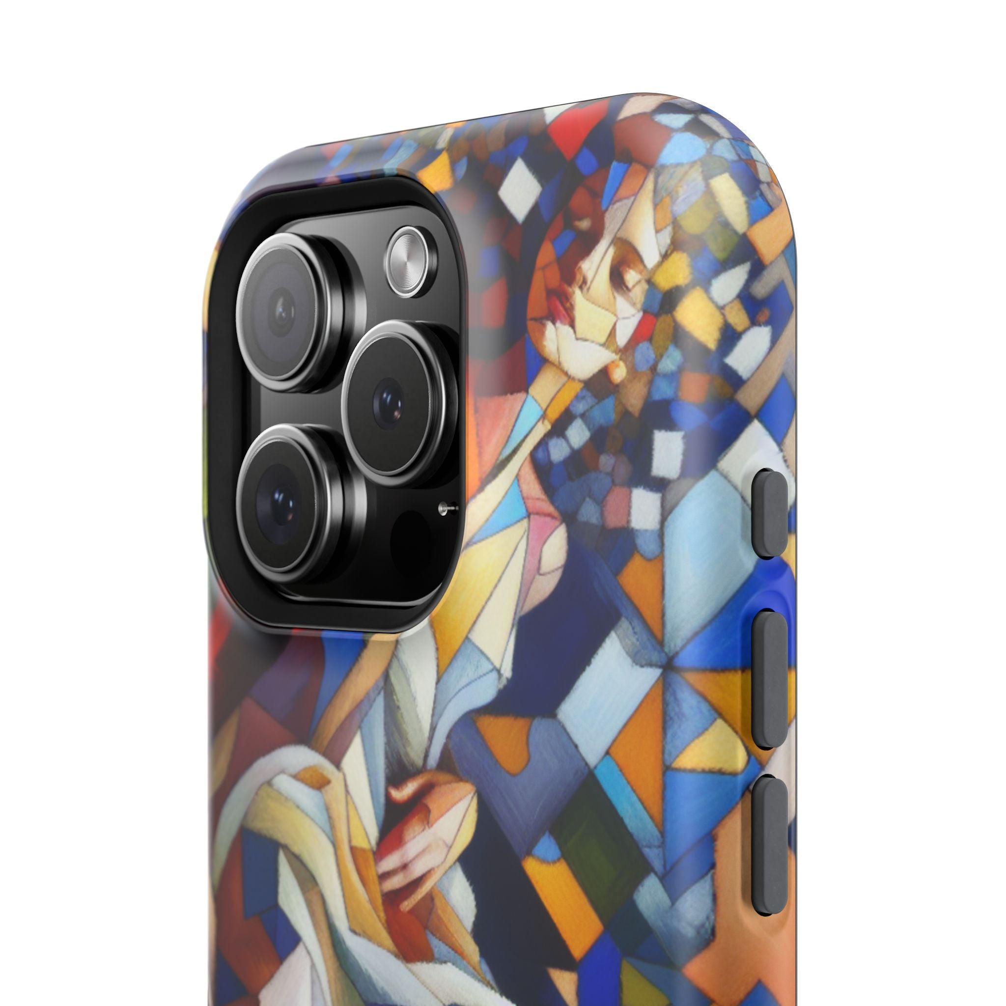 Impact Resistant Phone Case - Beautiful Woman Abstract Design