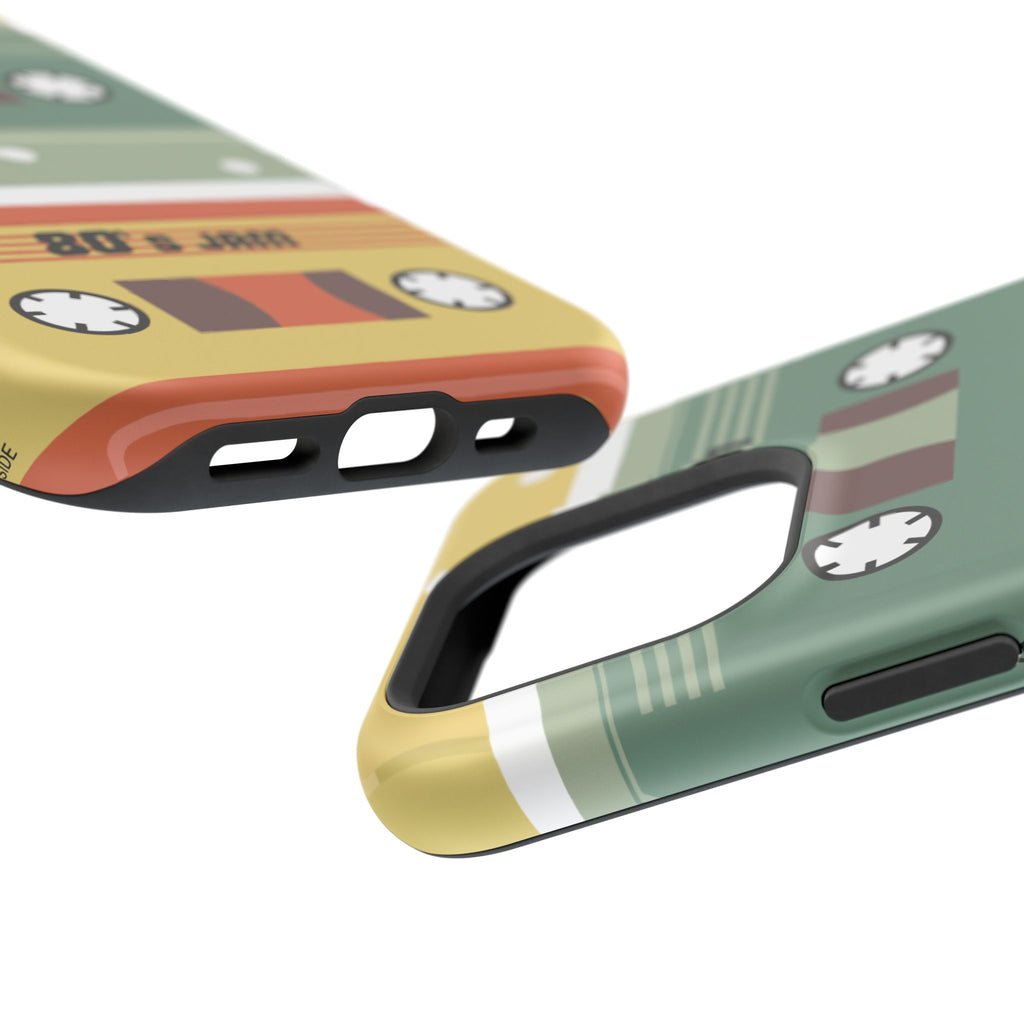 Phone Case - Retro Cassette Tape Impact Resistant
