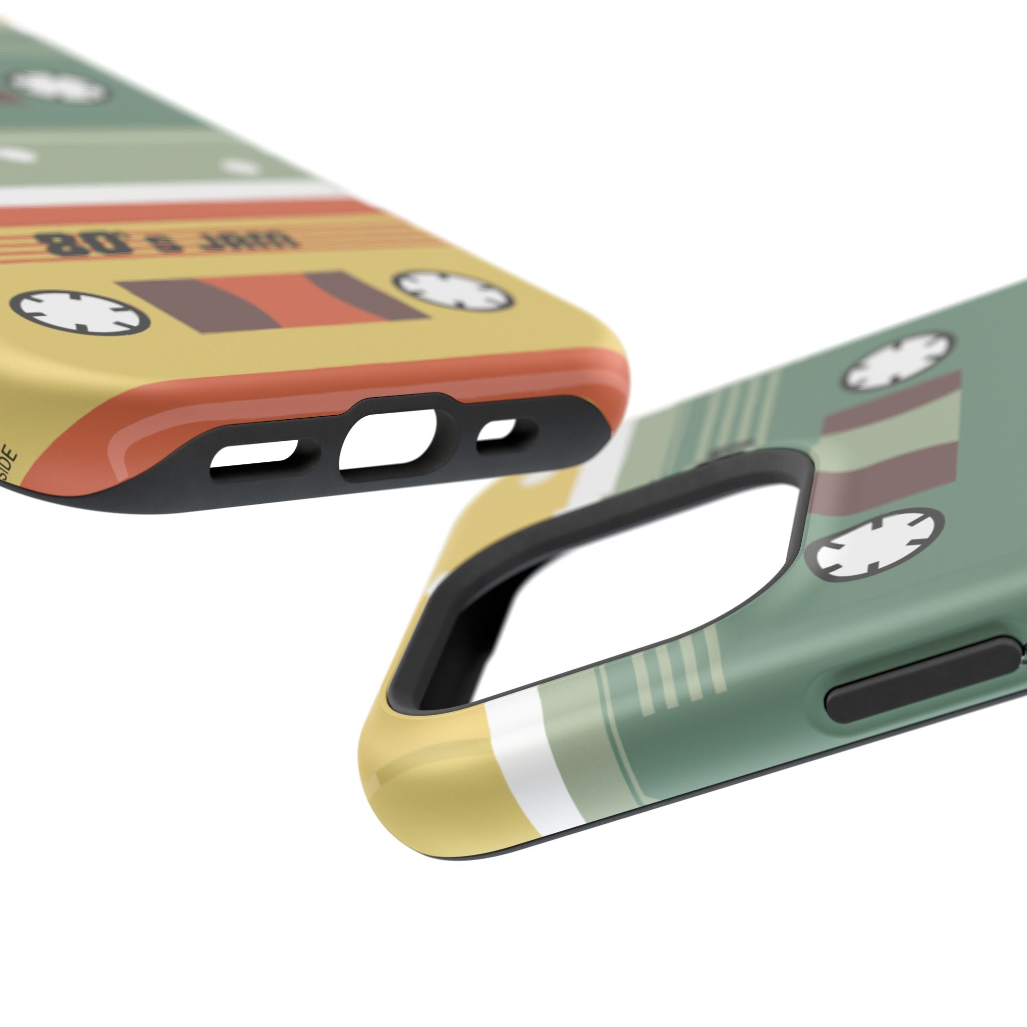 Phone Case - Retro Cassette Tape Impact Resistant