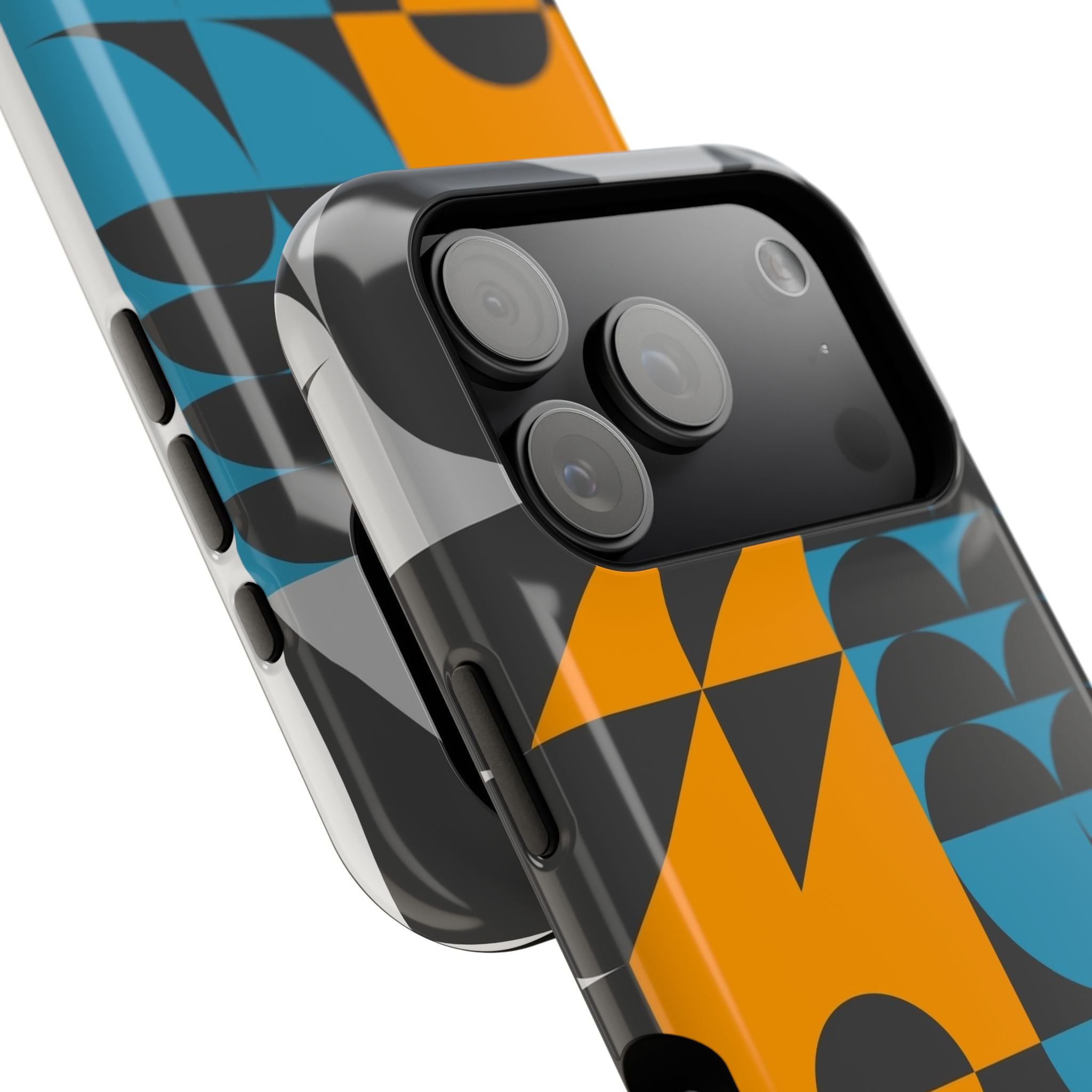 Geometric Impact-Resistant Phone Case