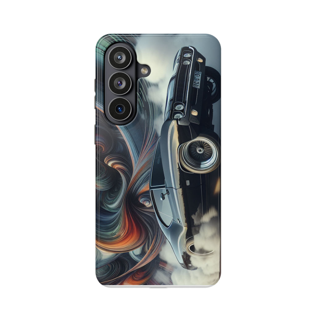Vintage Muscle Car Phone Case — Retro Racing Art Impact-Resistant Case