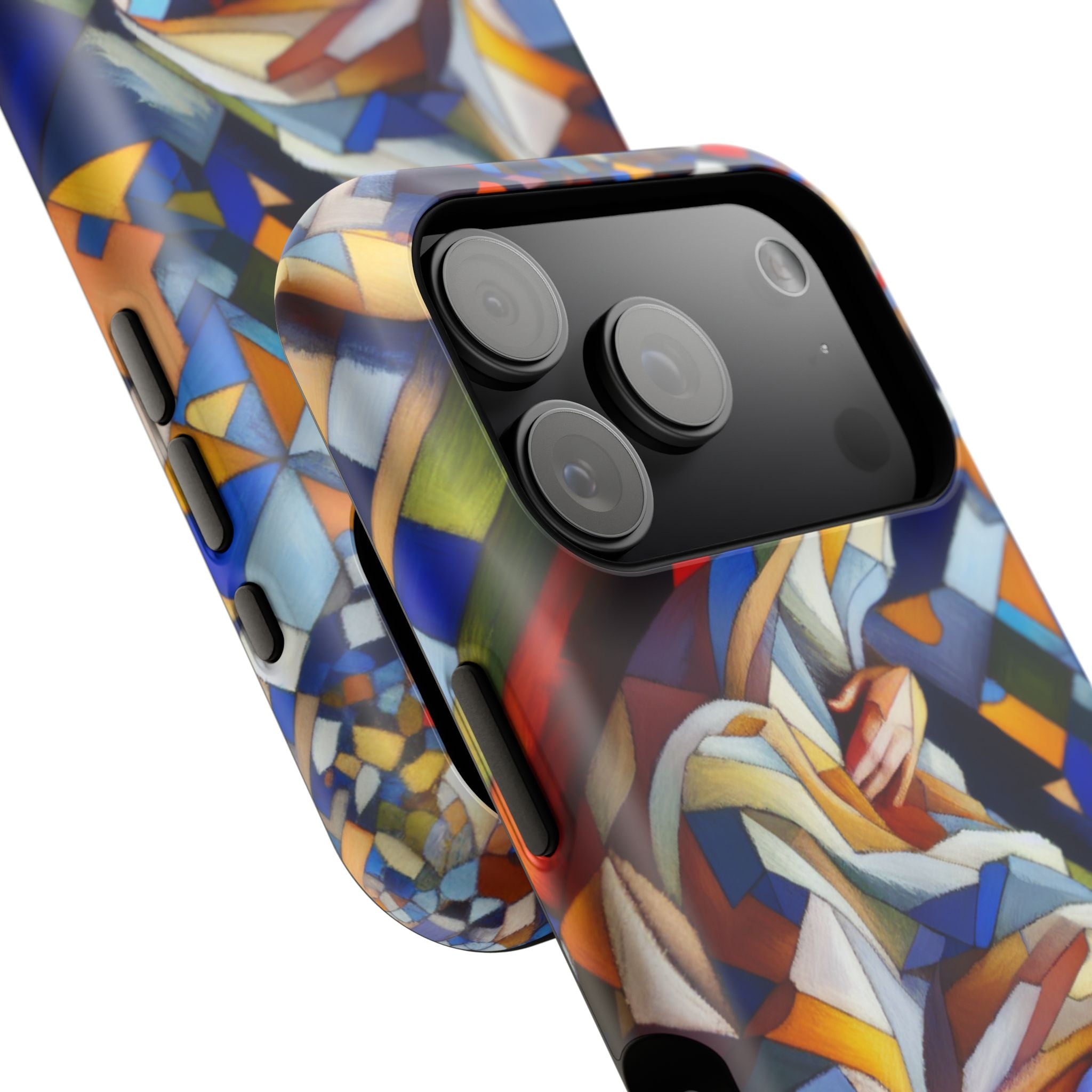 Impact Resistant Phone Case - Beautiful Woman Abstract Design