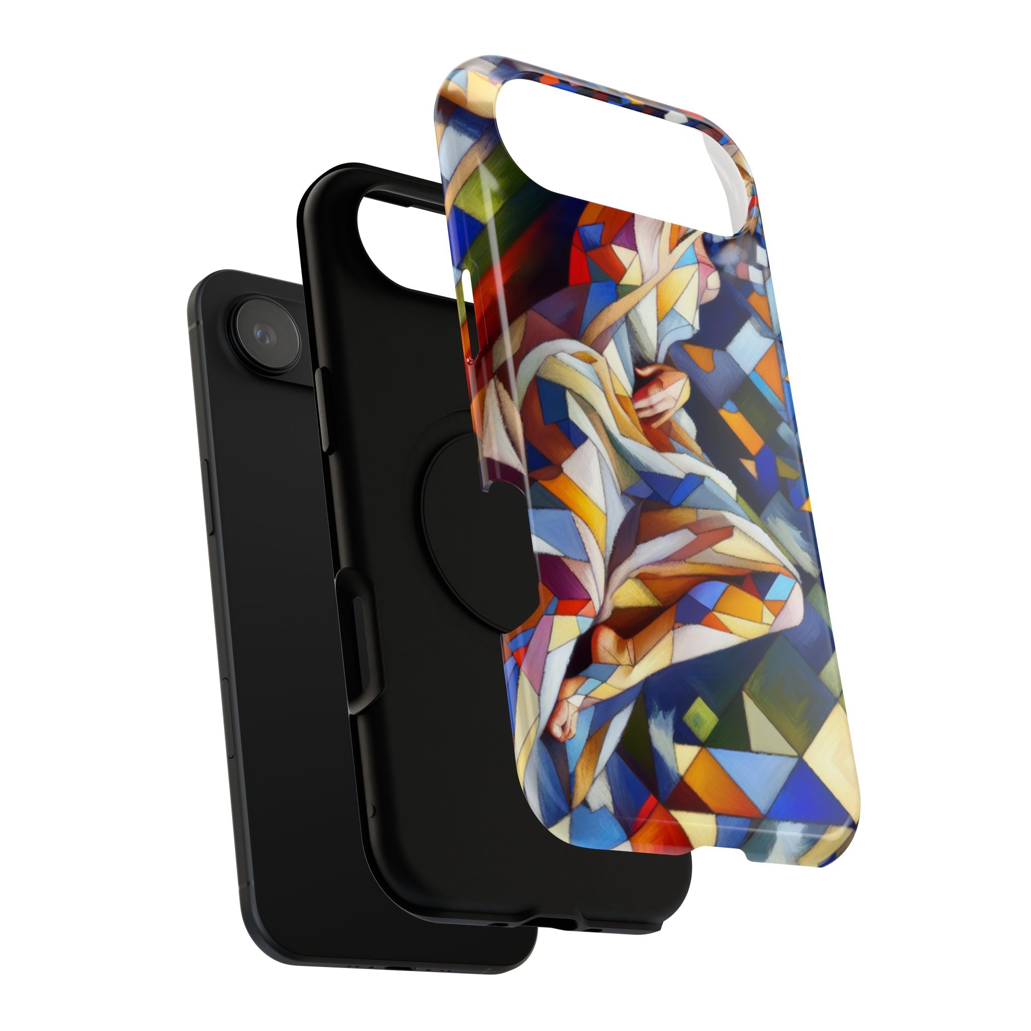 Impact Resistant Phone Case - Beautiful Woman Abstract Design