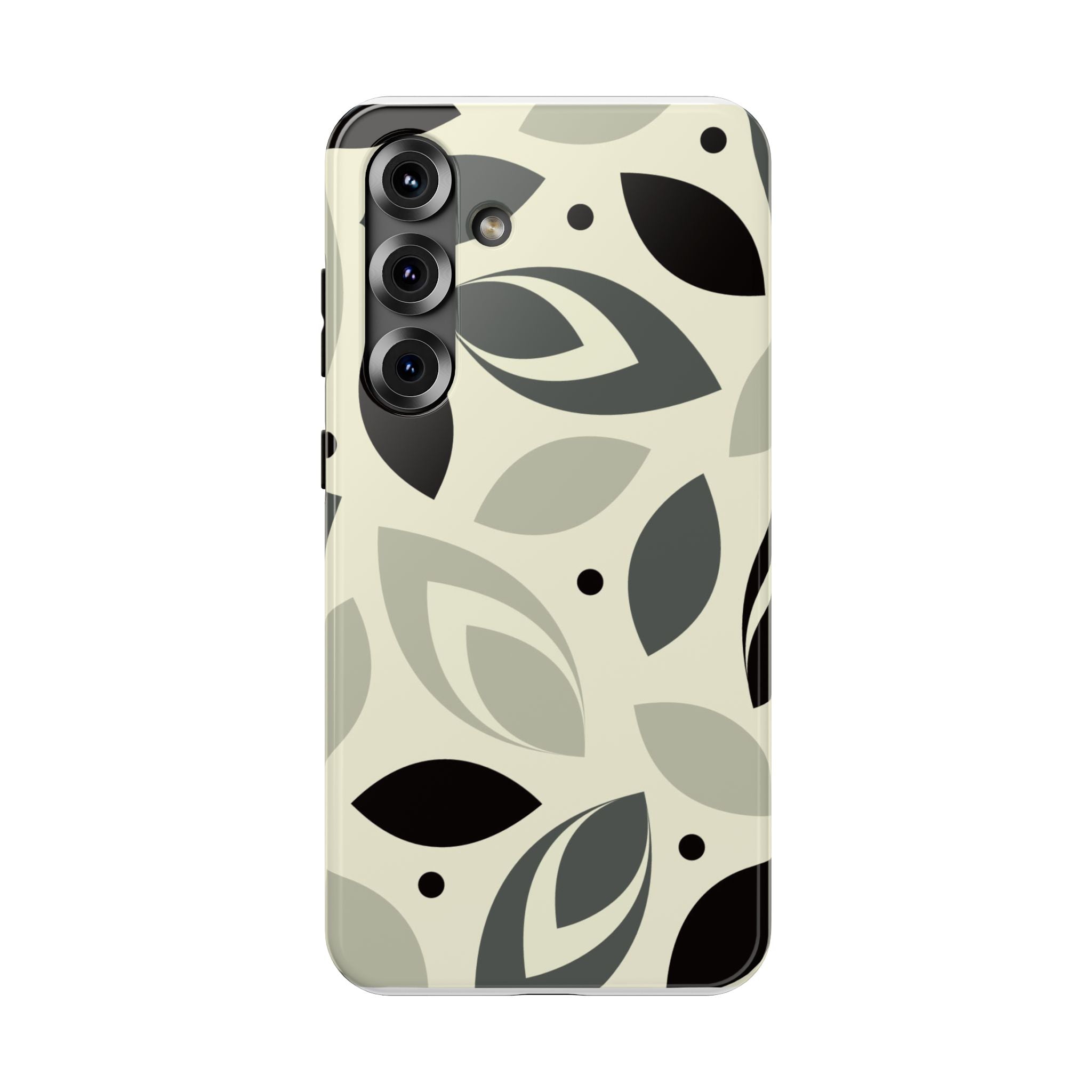 Modern Leaf Impact-Resistant Phone Cases