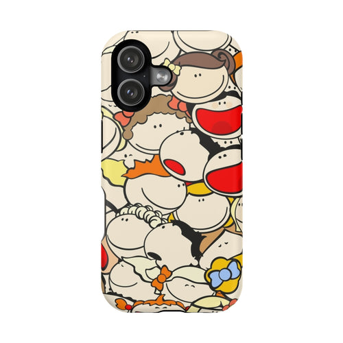 Cartoon Faces Impact-Resistant Phone Case