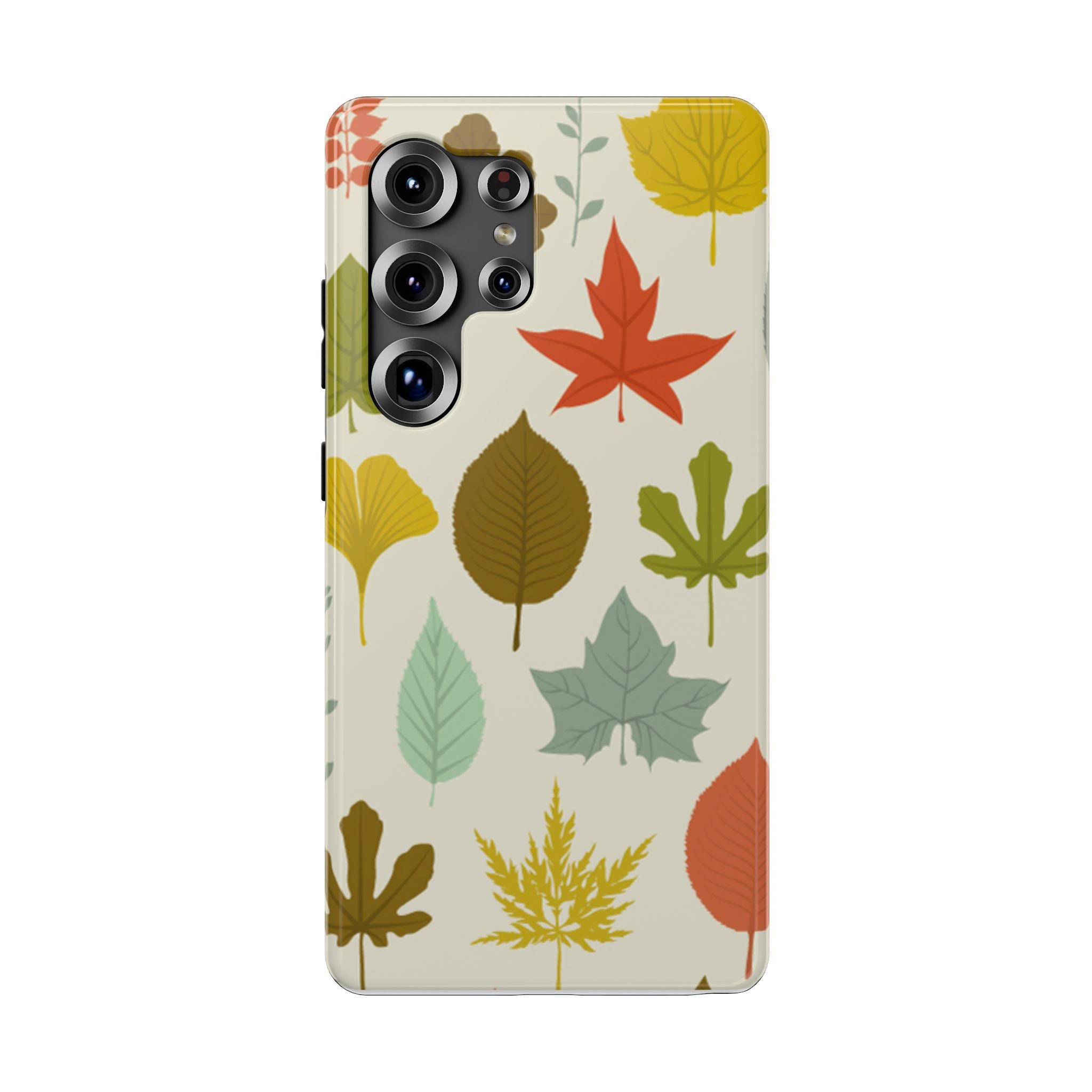 Fall Leaf Phone Case, Nature-Inspired Phone