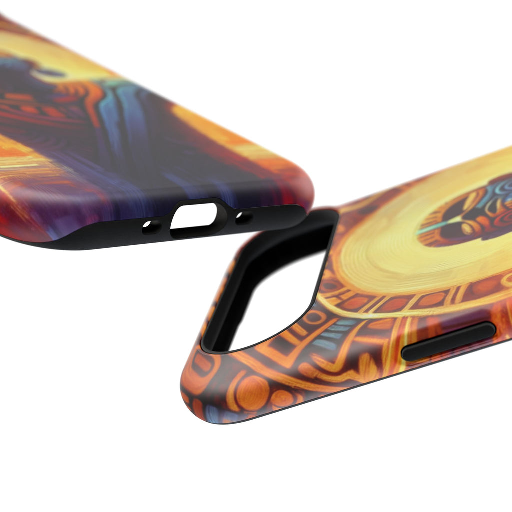 Impact Resistant Phone Case - Aztec Man