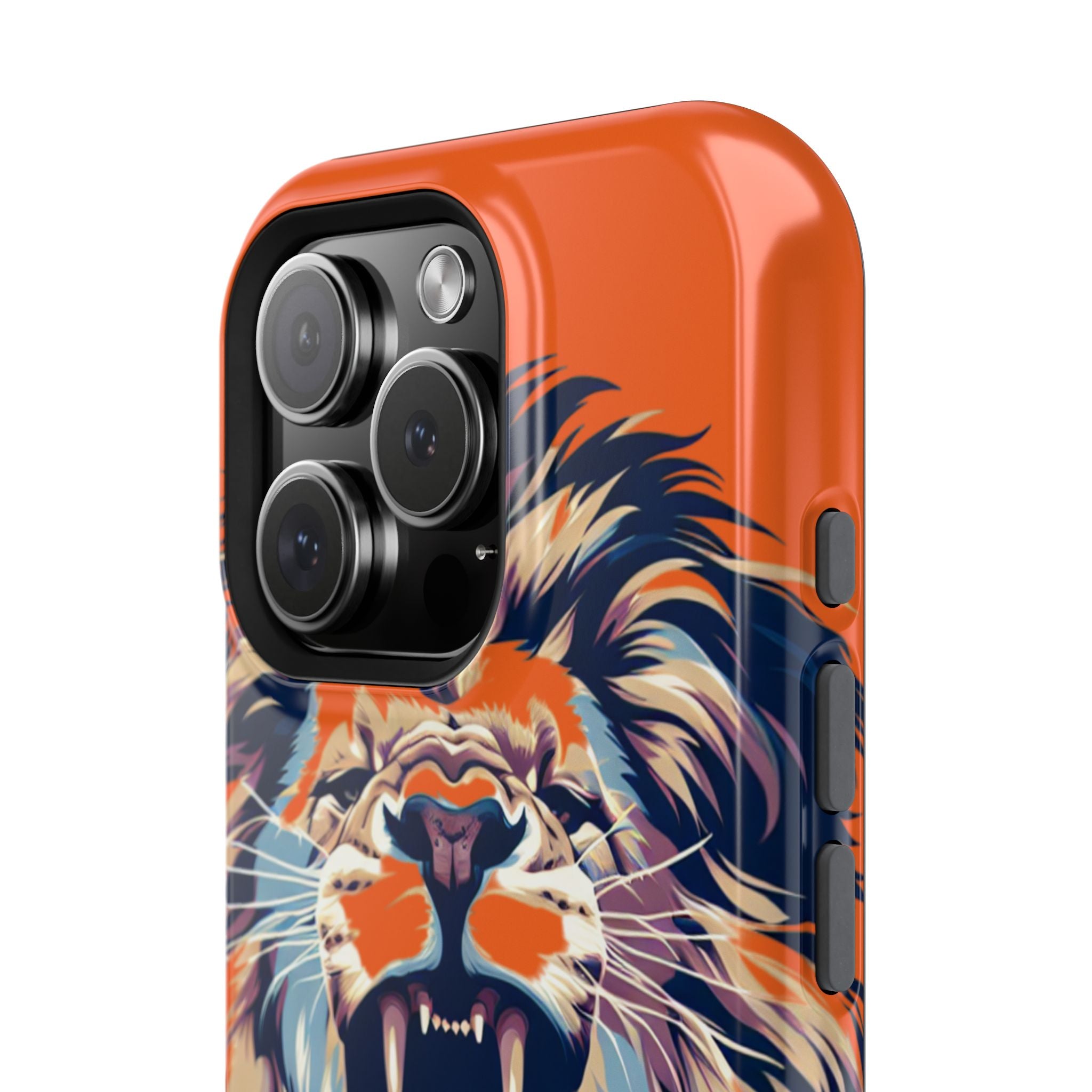 Wild Roar Lion Impact Resistant Phone Case