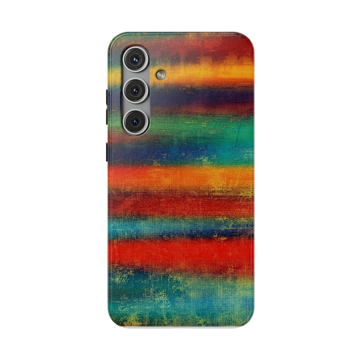 Colorful Striped Impact-Resistant Newest iPhone Protective Cover