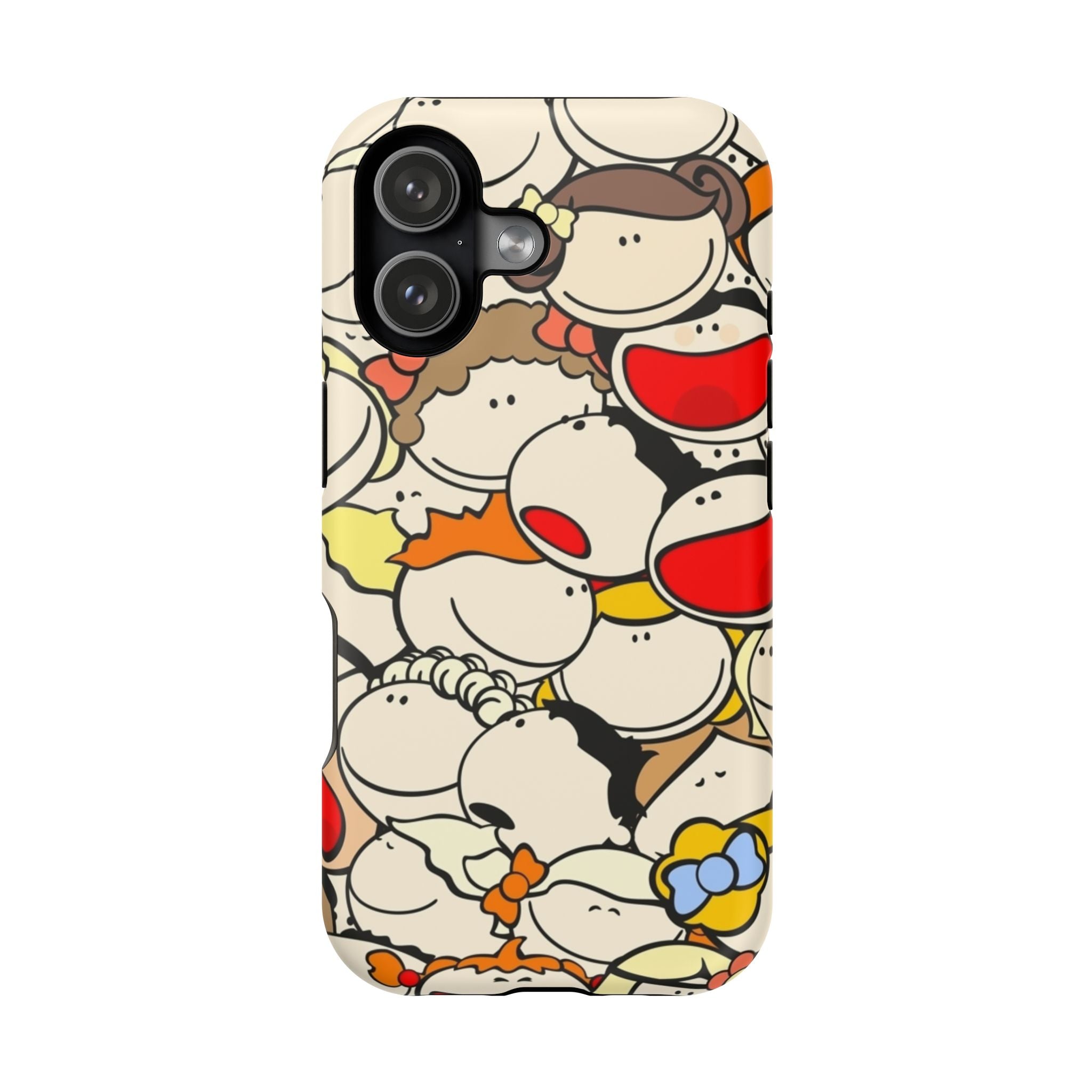 Cartoon Faces Impact-Resistant Phone Case