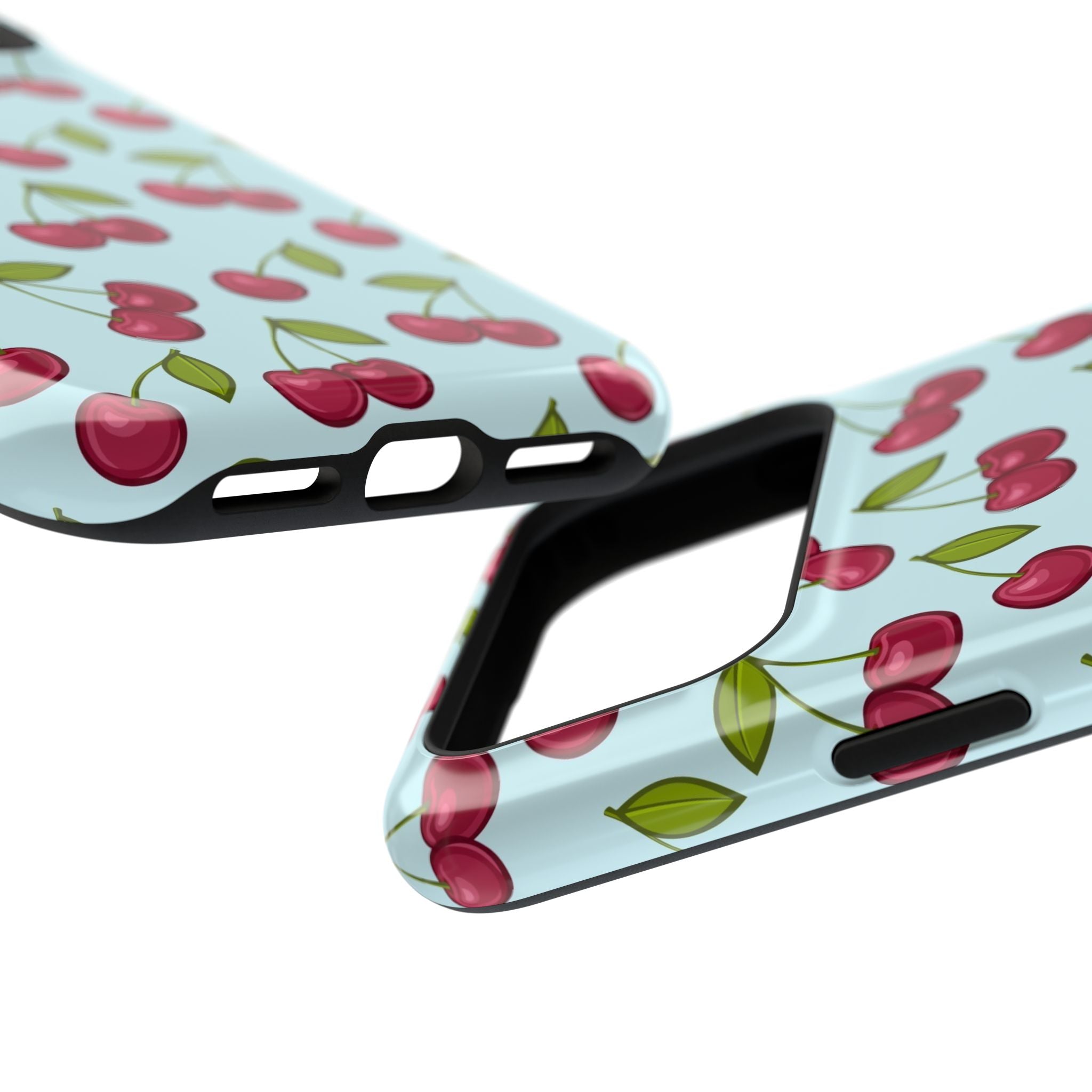 Cherry Pattern Phone Case, Cute Cherry
