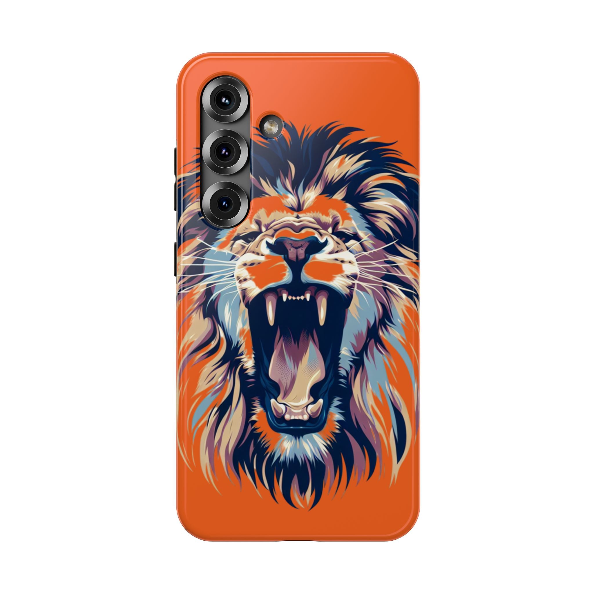 Wild Roar Lion Impact Resistant Phone Case