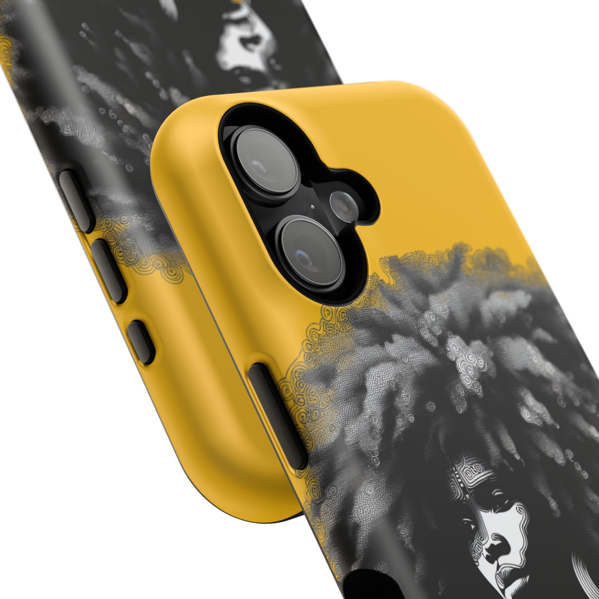 Bold African Art Impact Resistant  Phone Case