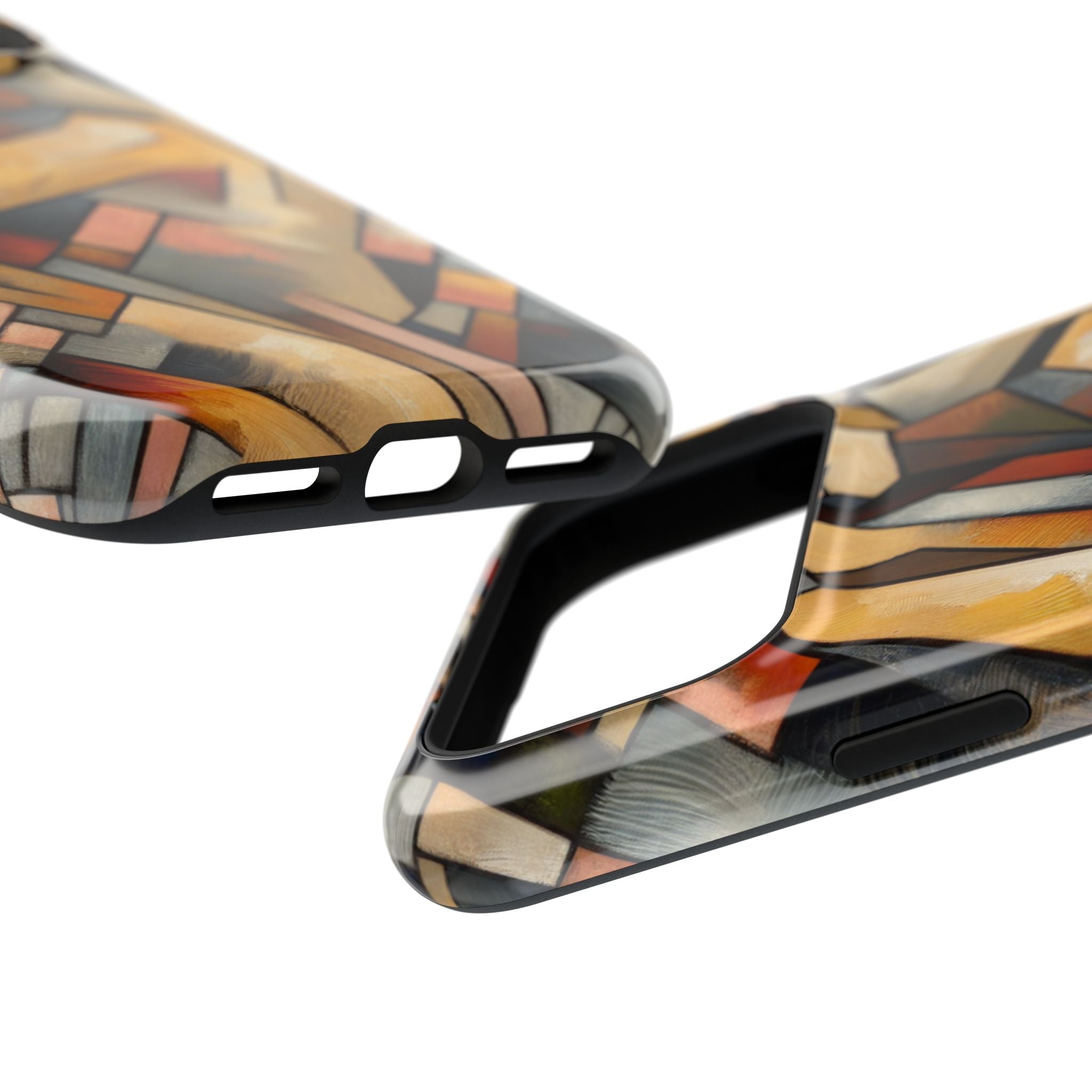 Impact Resistant Phone Case - Sleeping  Woman Abstract