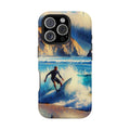 Impact Resistant  Phone Case, Ocean Waves, Summer Memories Protective Case