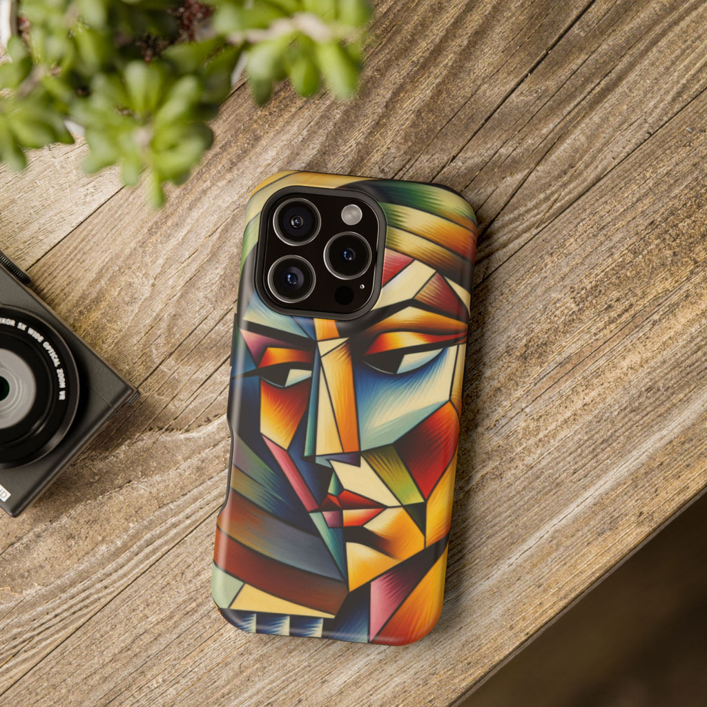Impact Resistant Phone Case - Frida Kahlo Abstract