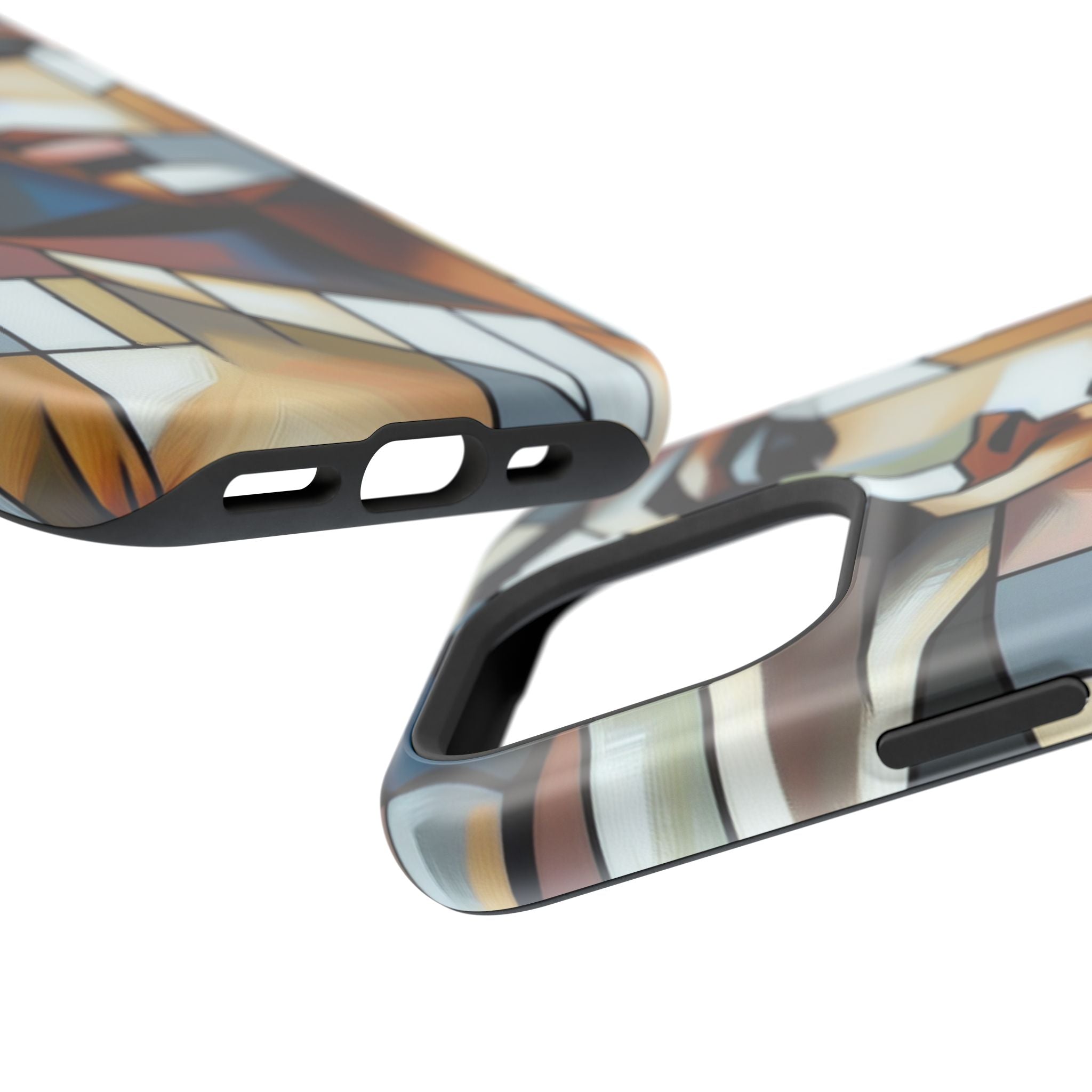 Impact Resistant Case - Woman Abstract Design