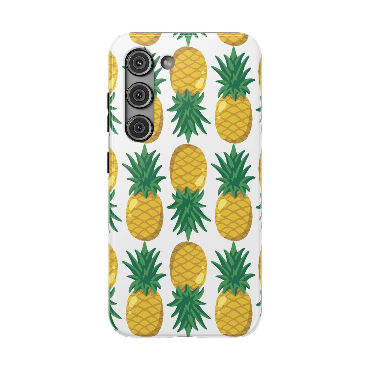 Pineapple Print Phone Case - Impact-Resistant