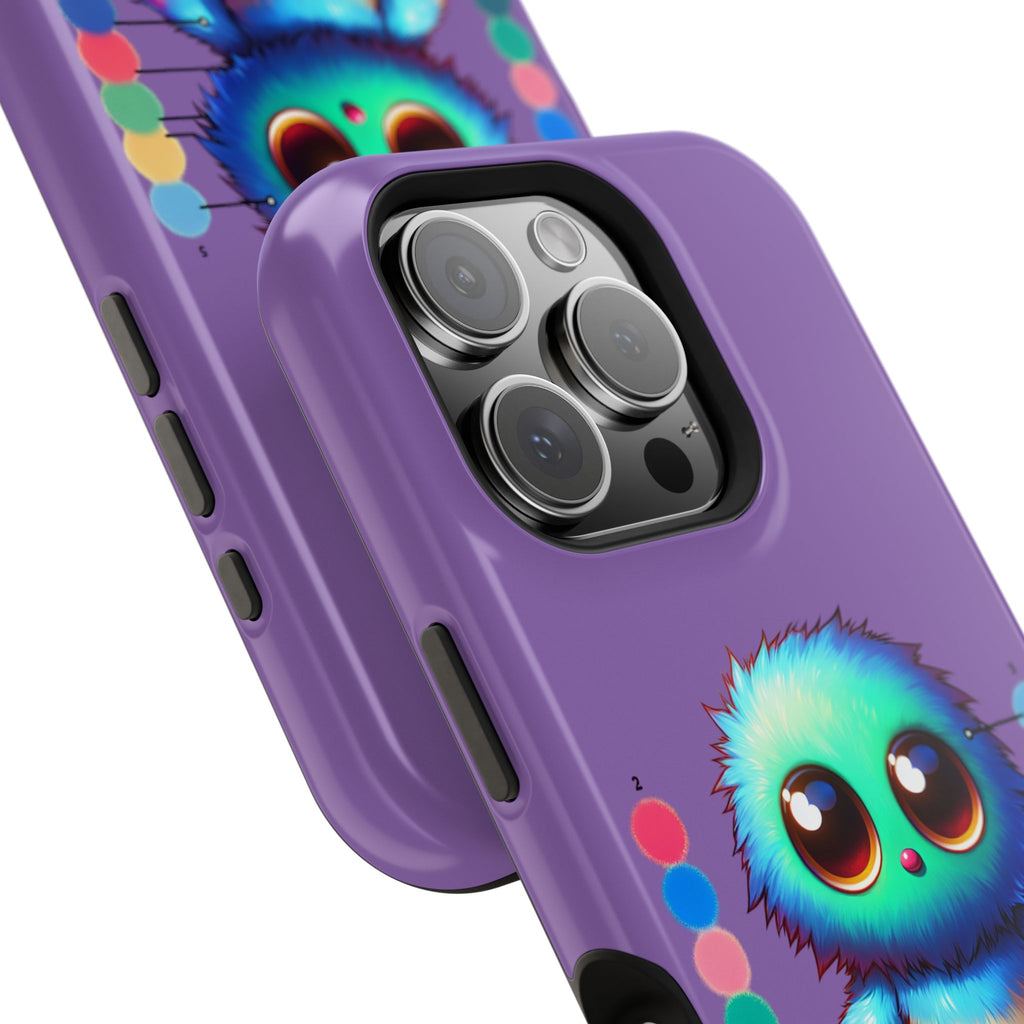 Colorful Cute Monster Impact Resistant Phone Case