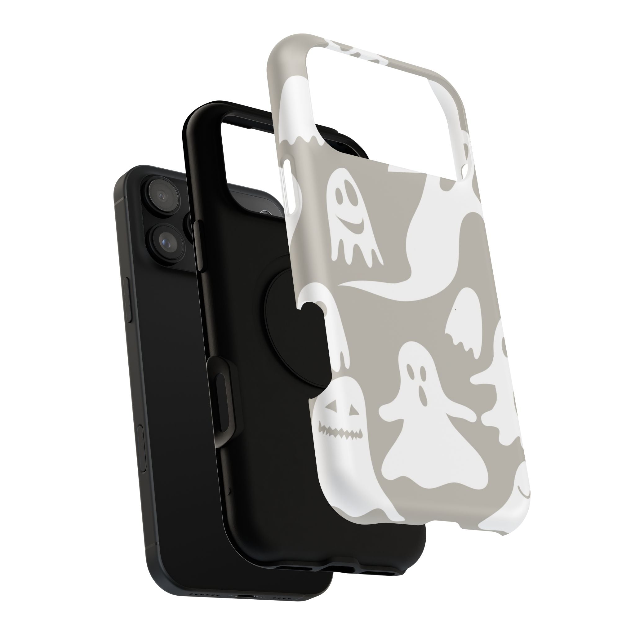 Cute Ghost Phone Case, Impact-Resistant