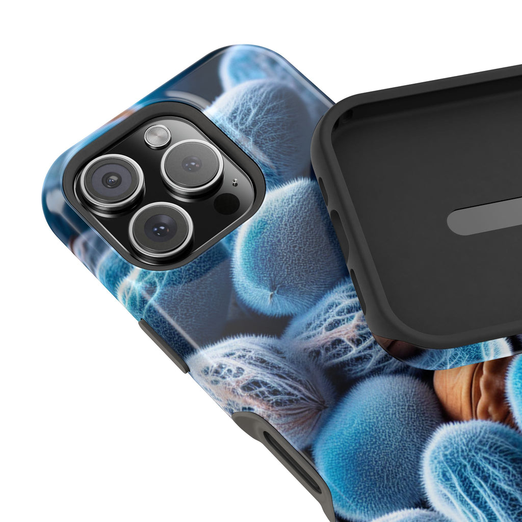 Impact Resistant Though Phone Case Blue Nuts