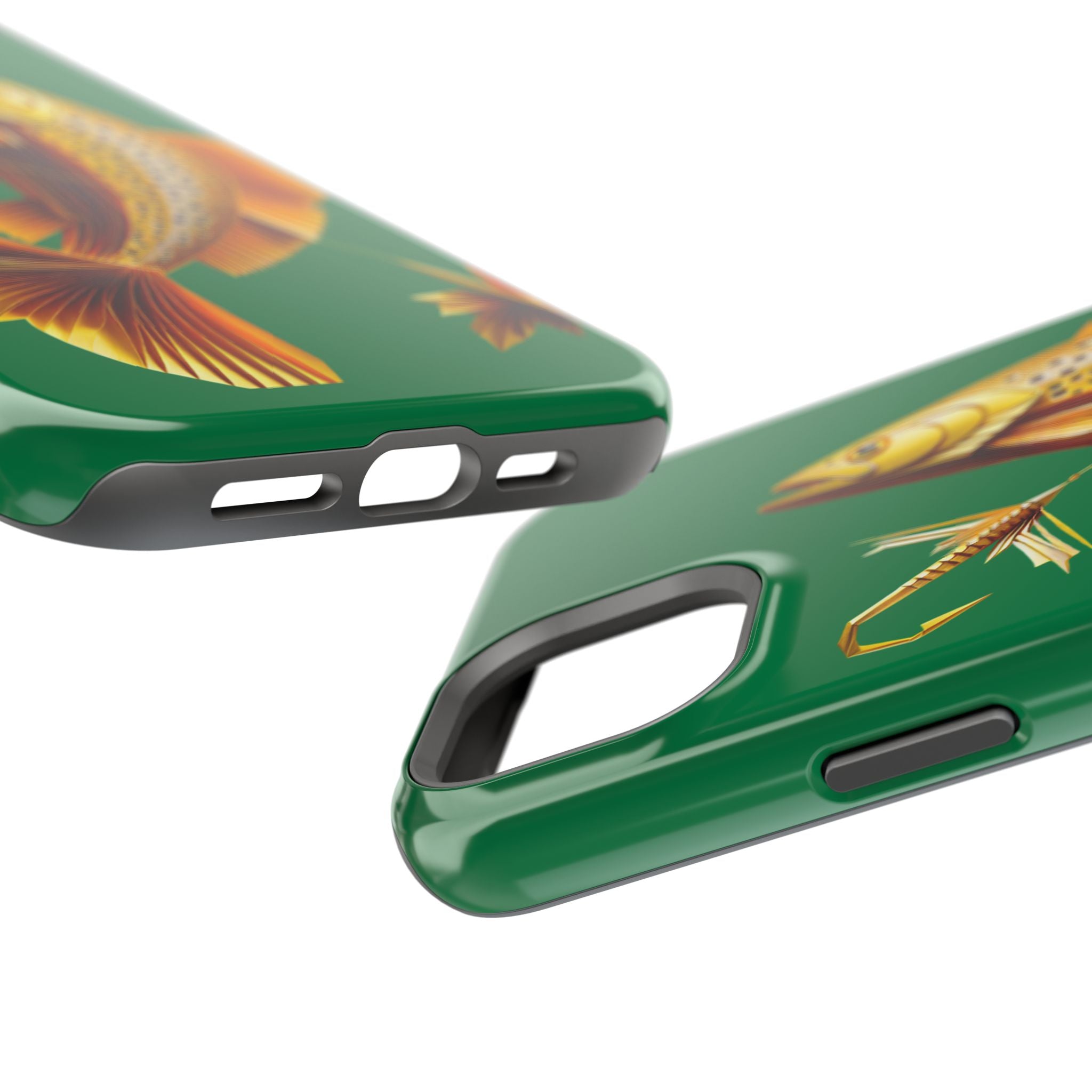 Impact Resistant Phone Case,  Lucky Charm Fish, Outdoor Enthusiast Gift
