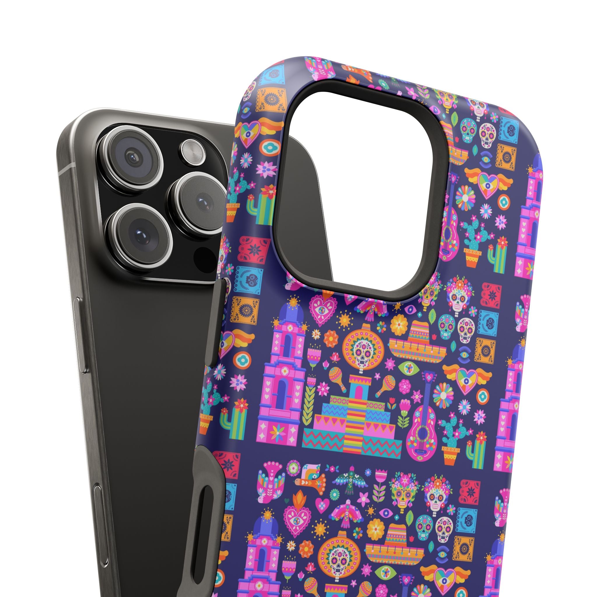 Vibrant Day of the Dead Phone Case