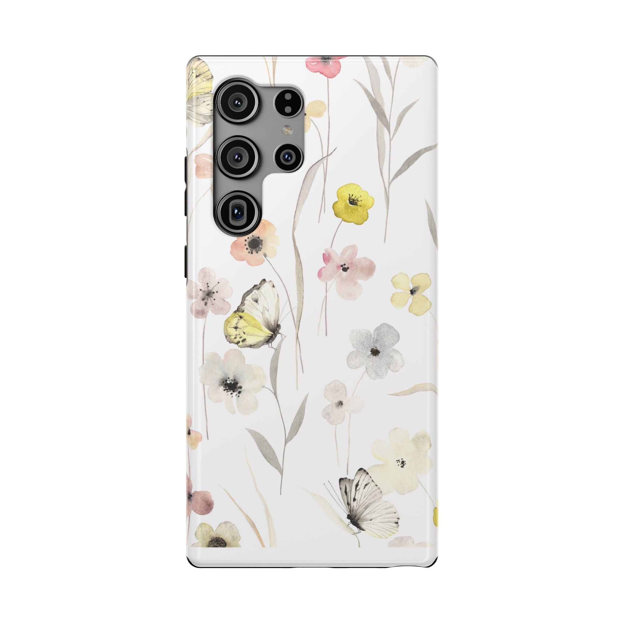 Floral Impact-Resistant Phone Case