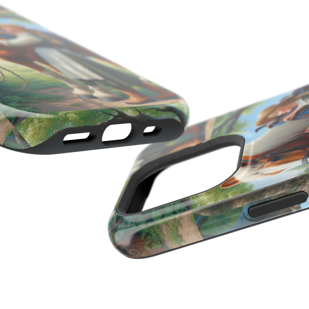 Classic Horse Care Impact Resistant Phone Case